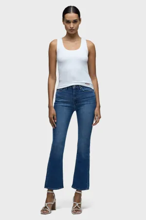 Barbara high rise bootcut crop