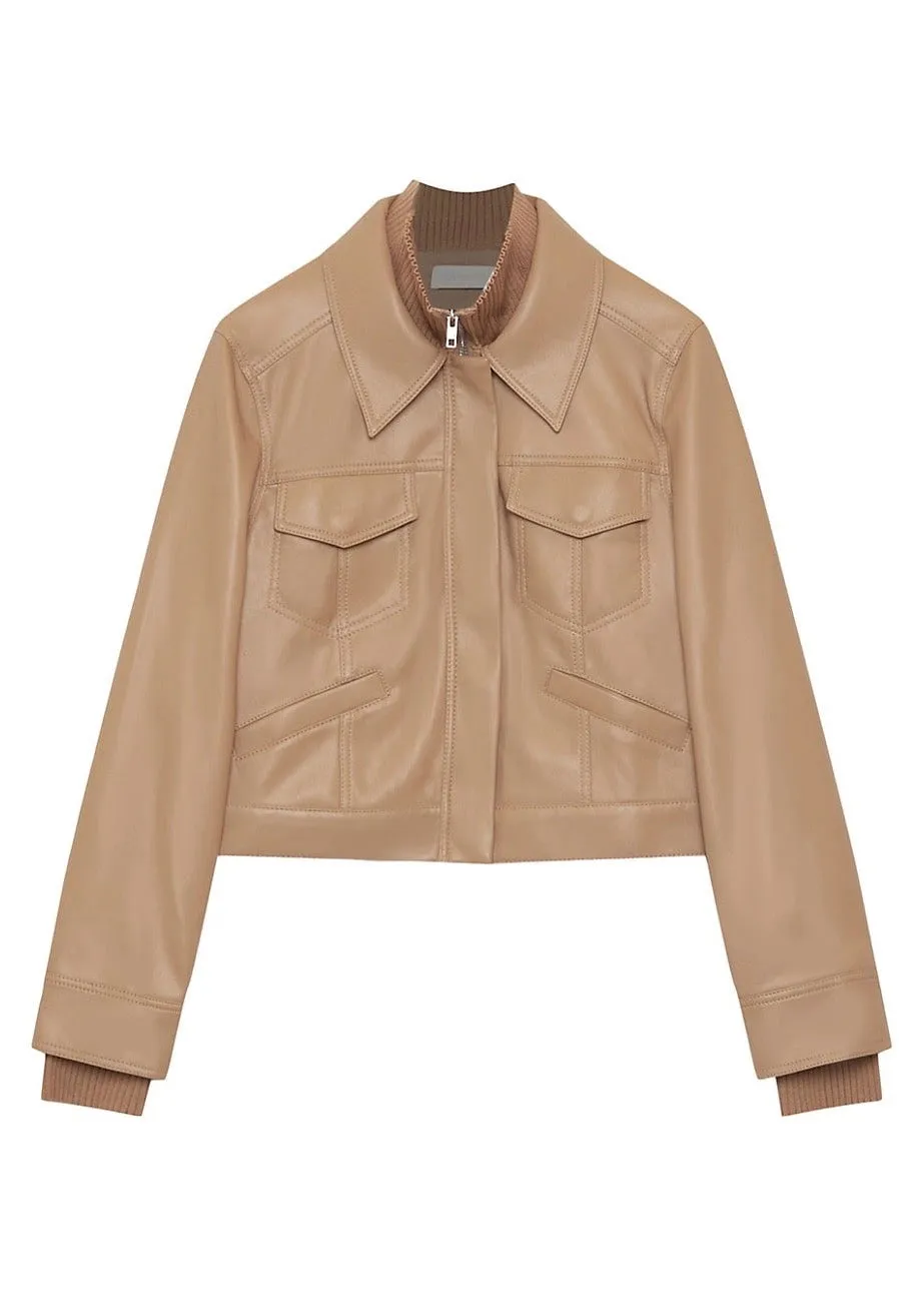 Becka Boxy Zip Up Jacket (Thorn)