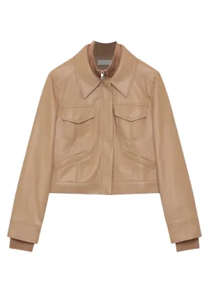 Becka Boxy Zip Up Jacket (Thorn)