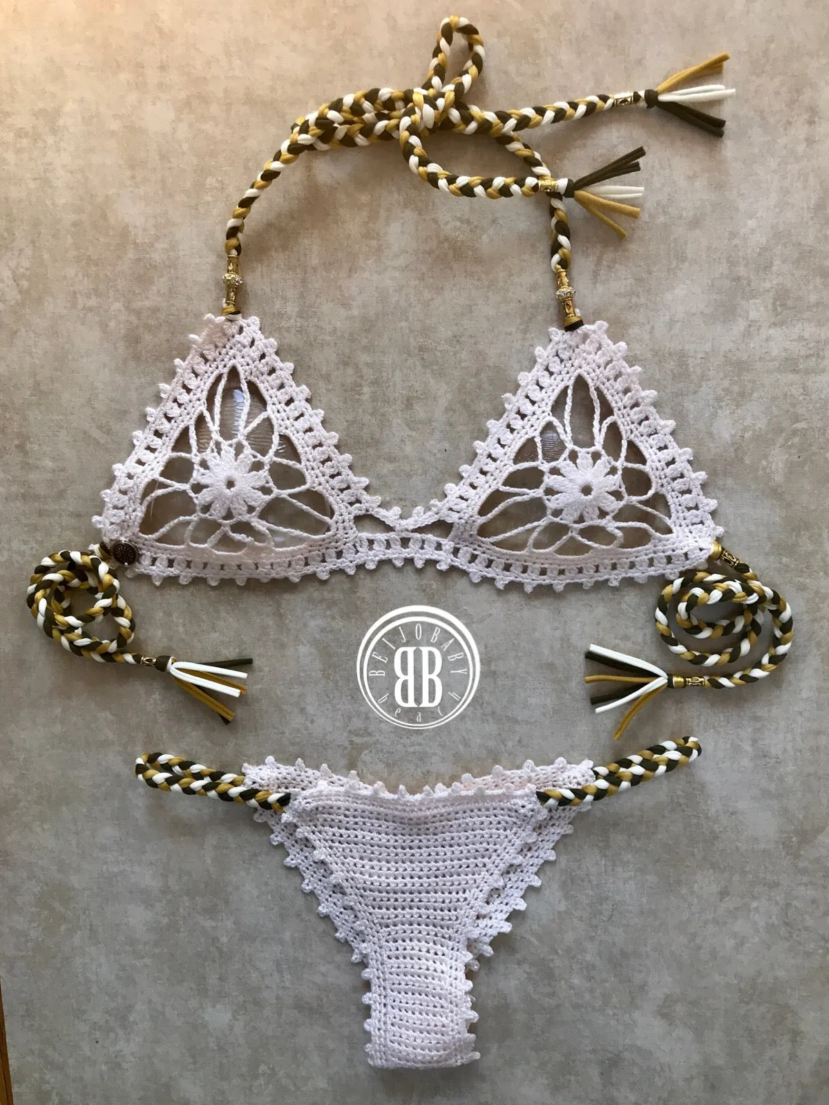 Bella crochet bikini
