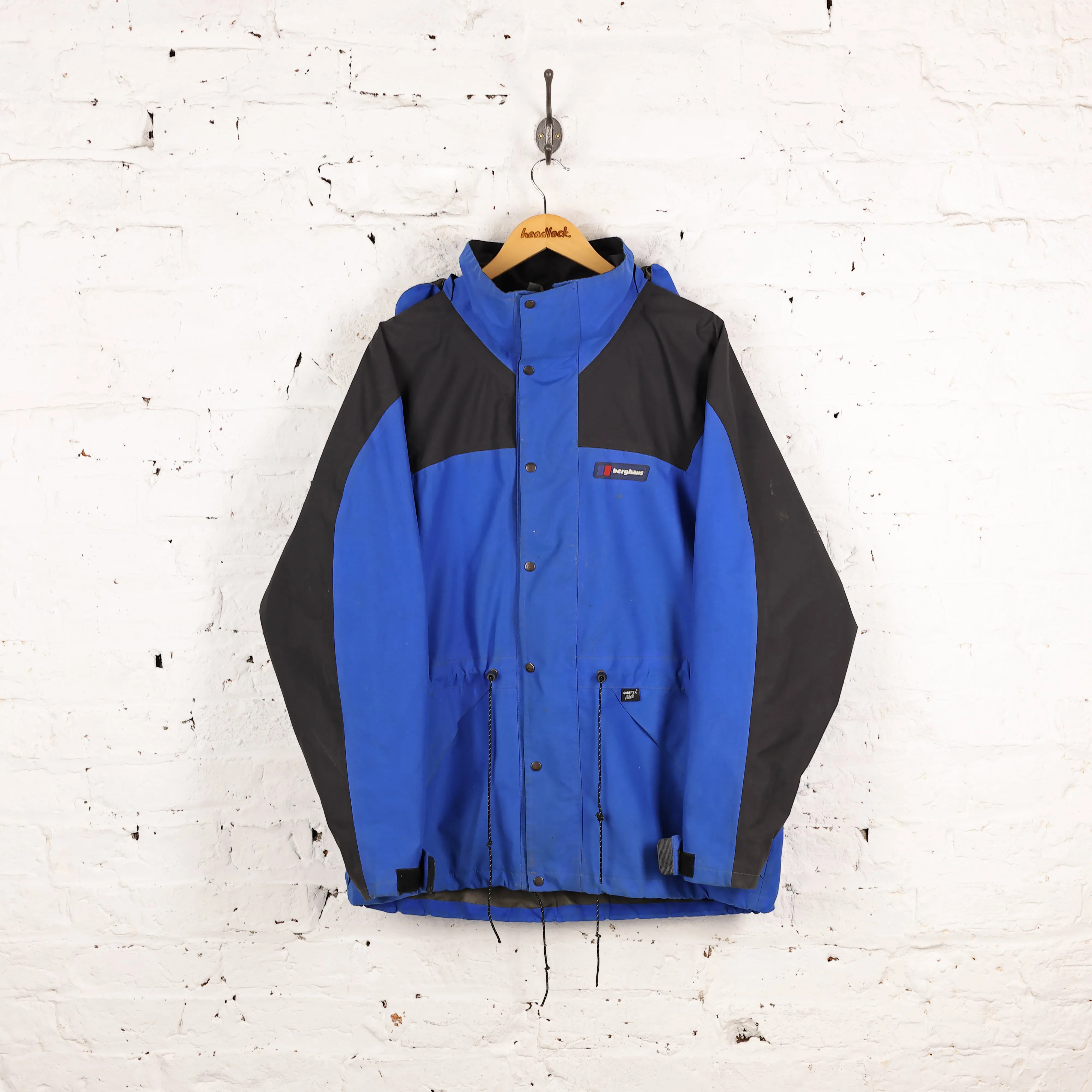 Berghaus Gore Tex 90s Rain Jacket - Blue - XL