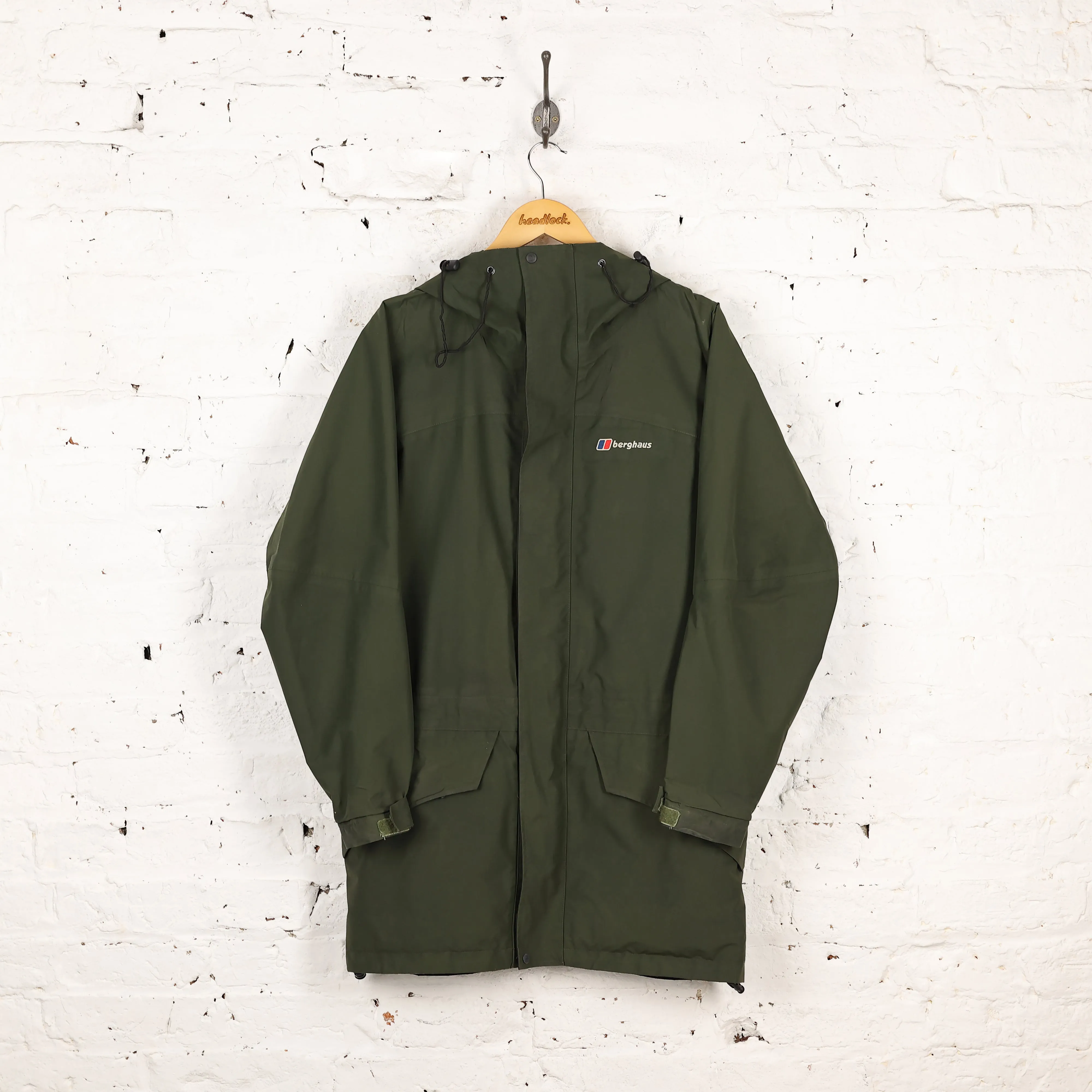 Berghaus Gore Tex Rain Jacket - Green - L