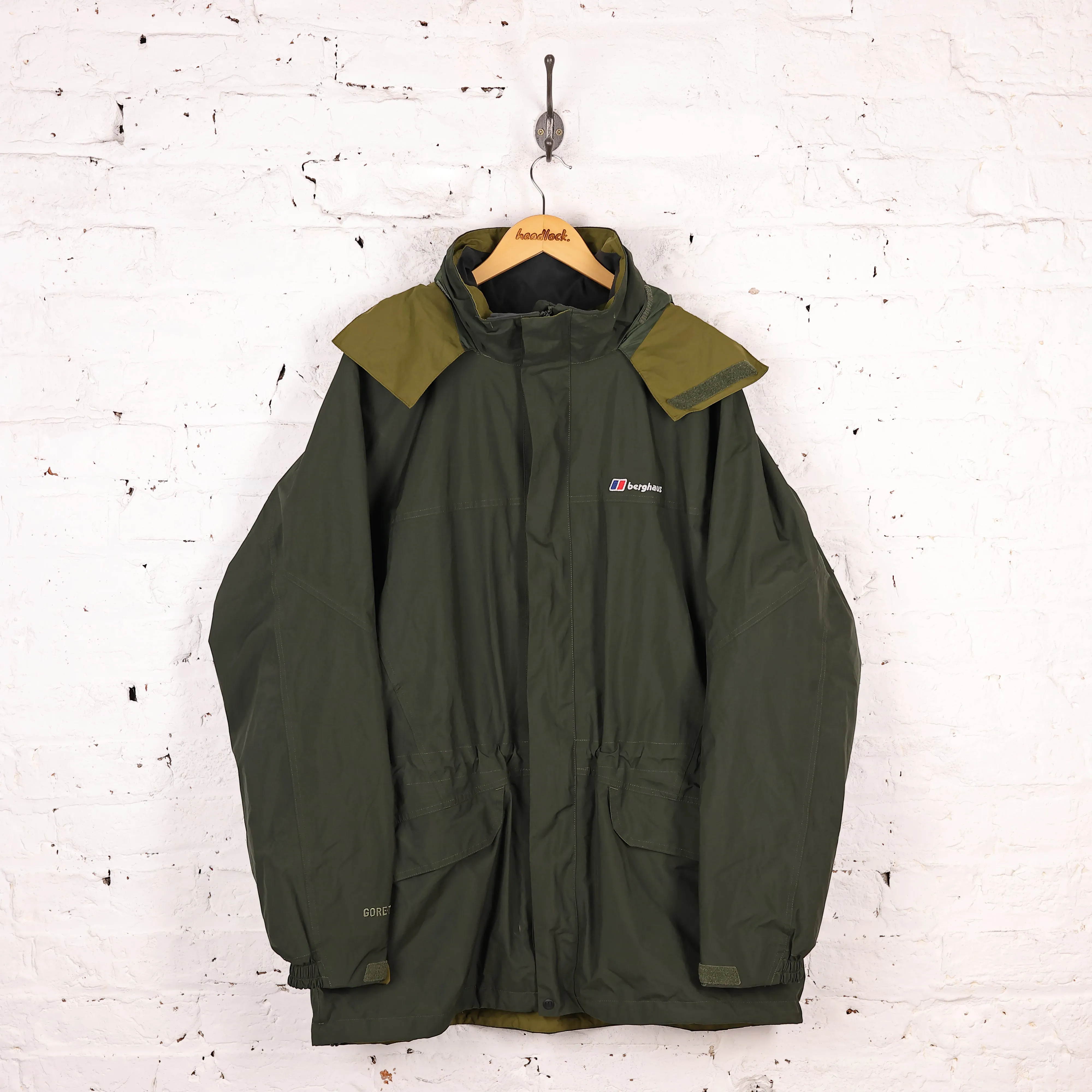 Berghaus Gore Tex Rain Jacket - Green - XL