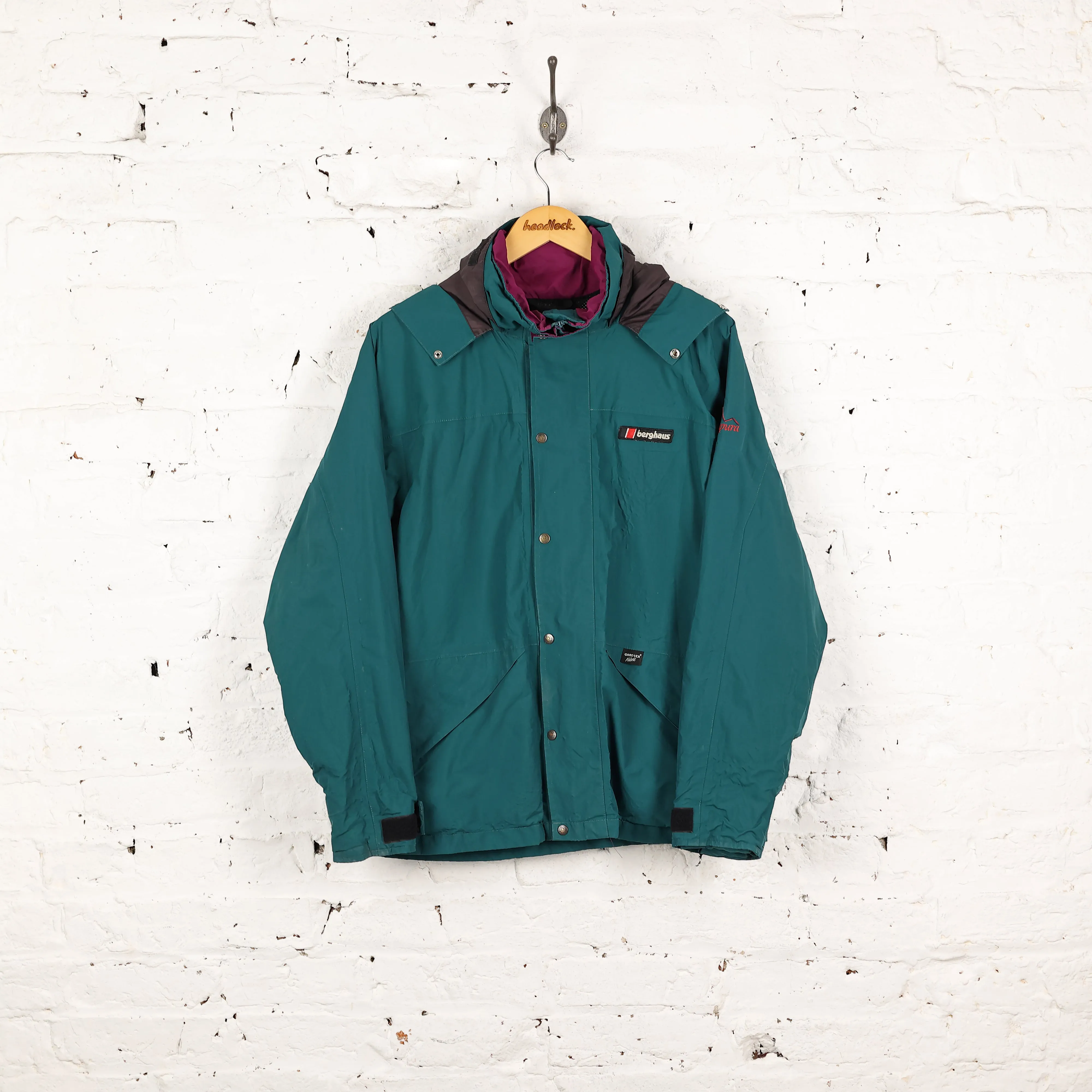 Berghaus Japura Gore Tex Rain Jacket - Green - M
