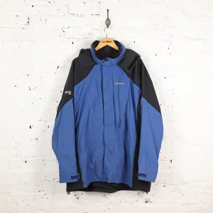 Berghaus XCR Gore Tex Rain Jacket - Blue - XXL