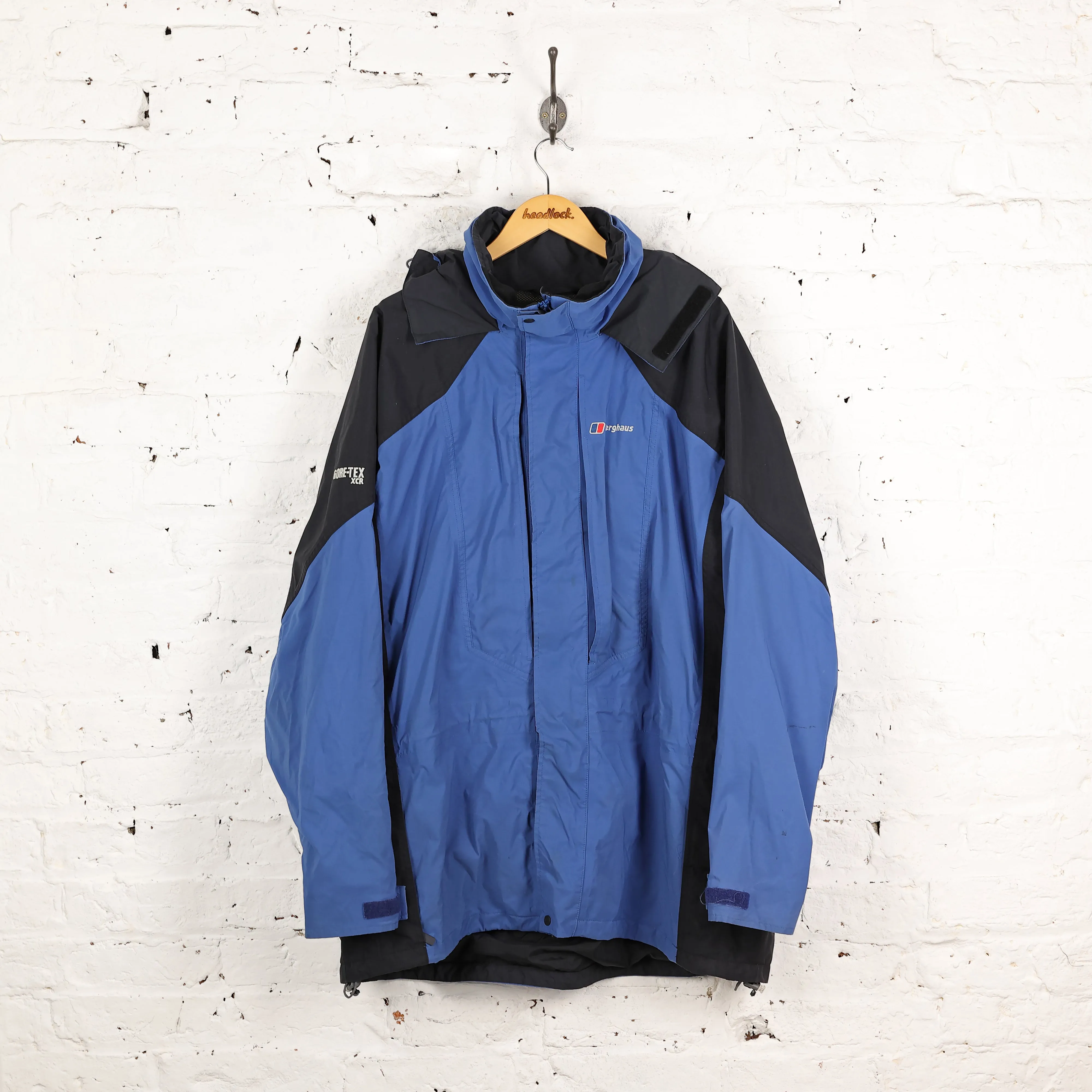 Berghaus XCR Gore Tex Rain Jacket - Blue - XXL