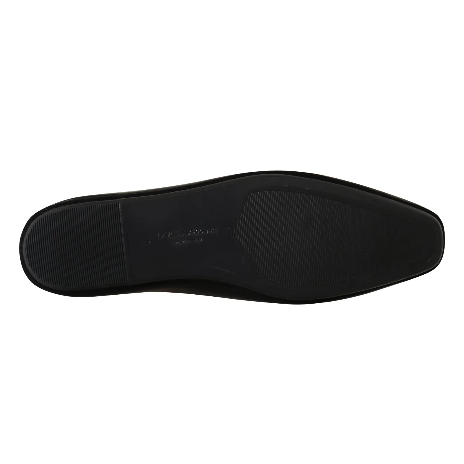 Black Patent Leather Slides Loafers