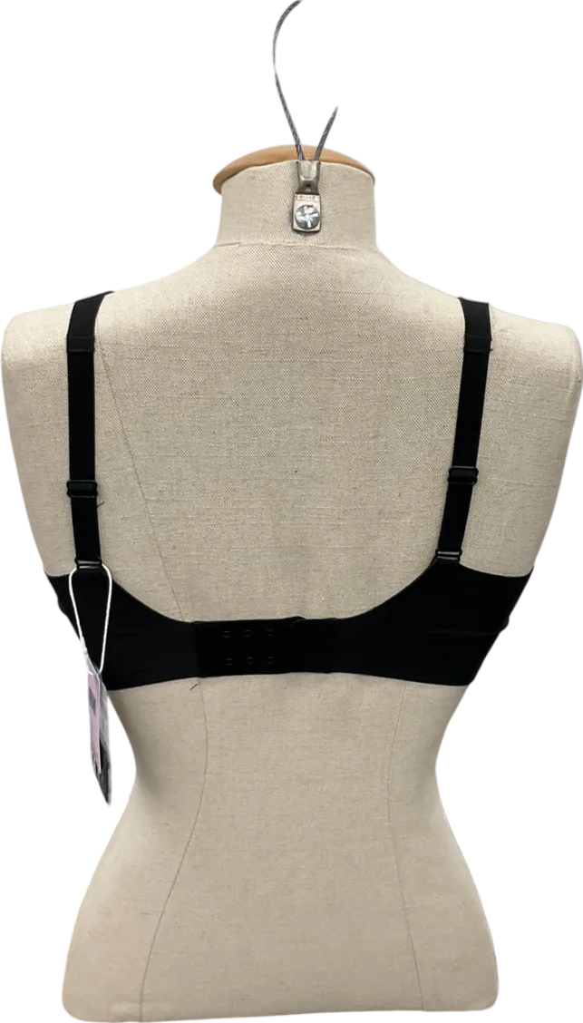 Black Wireless Bra UK S/M