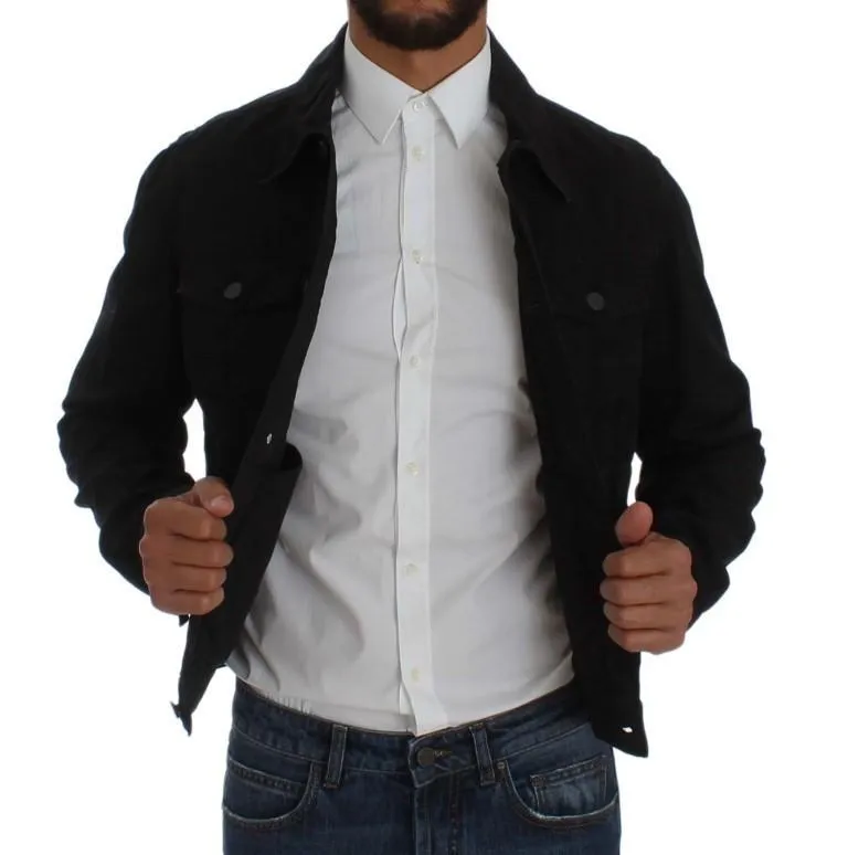 Blue Cotton Denim Jeans Jacket