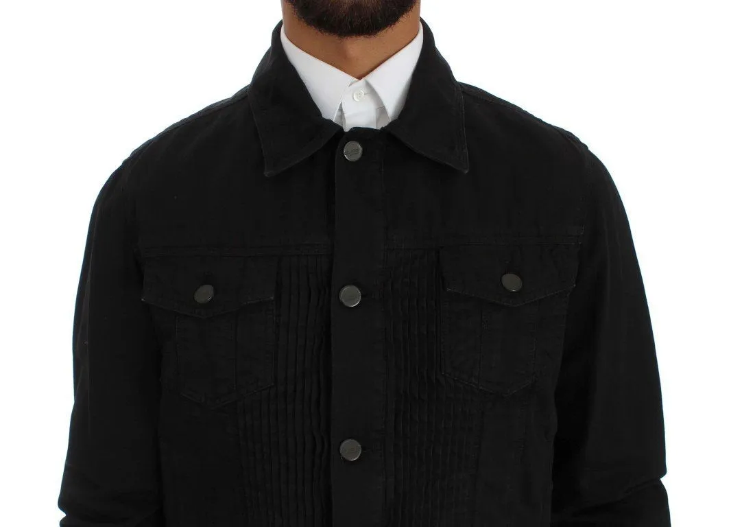 Blue Cotton Denim Jeans Jacket