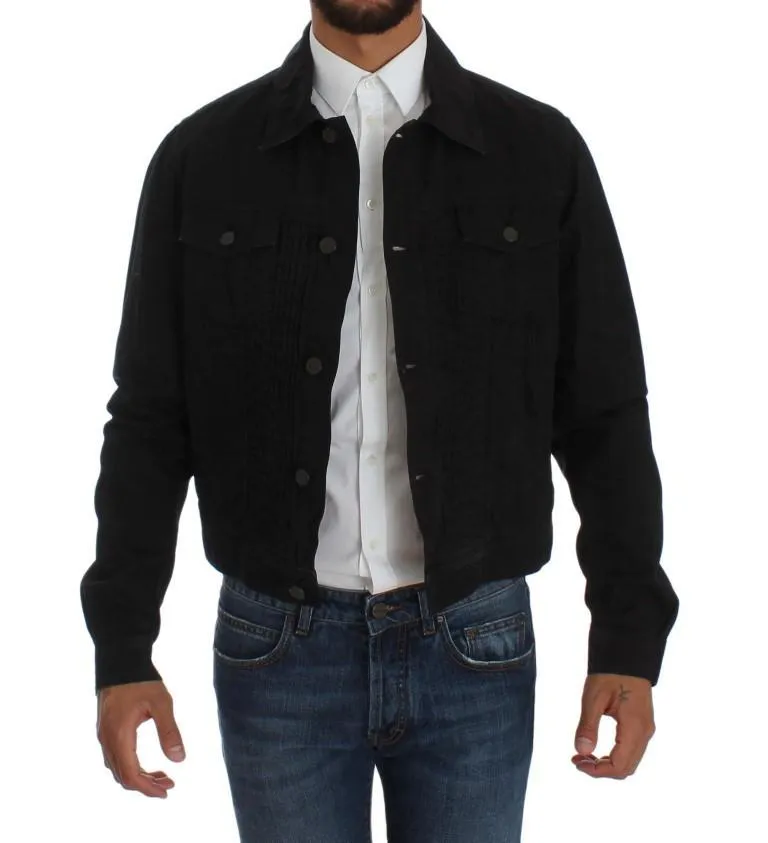 Blue Cotton Denim Jeans Jacket