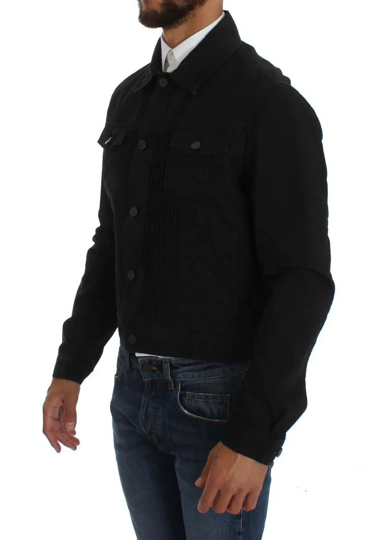 Blue Cotton Denim Jeans Jacket