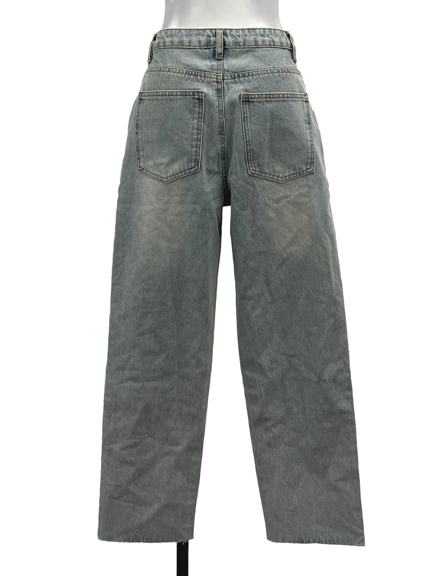 Blue Denim Skinny Jeans LB