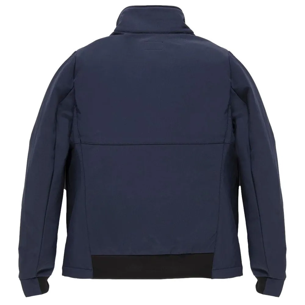 Blue Nylon Jacket