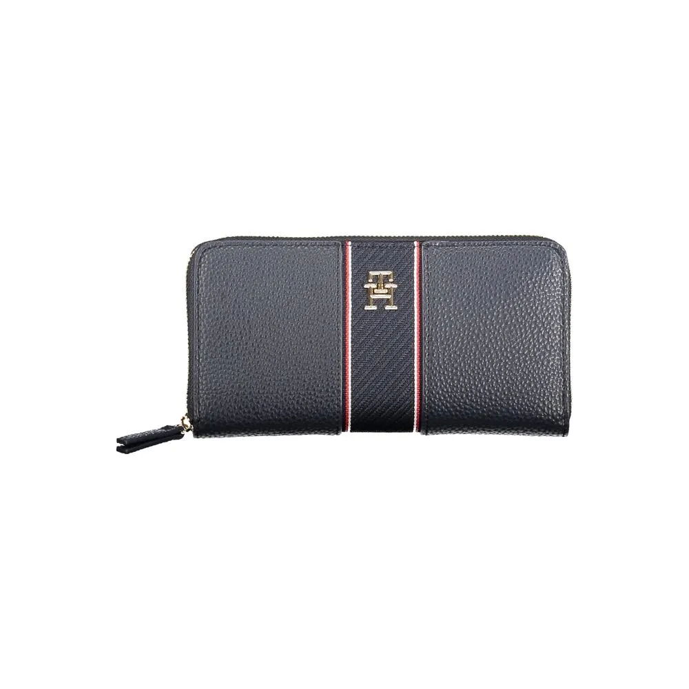 Blue Polyethylene Women Wallet