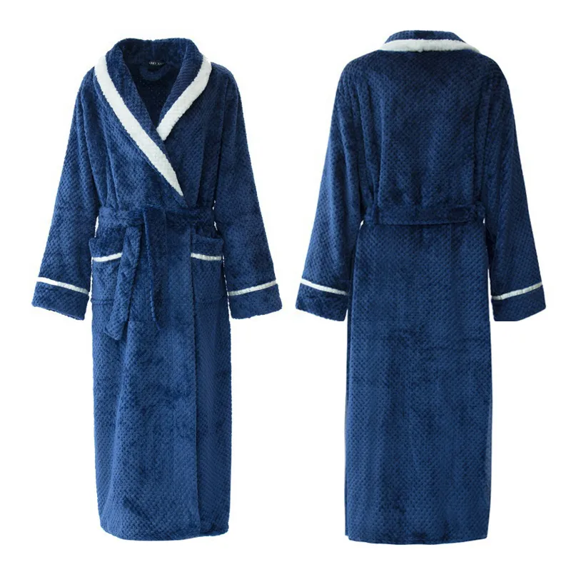 Blush Plush Long Fleece Shawl Collar Robe
