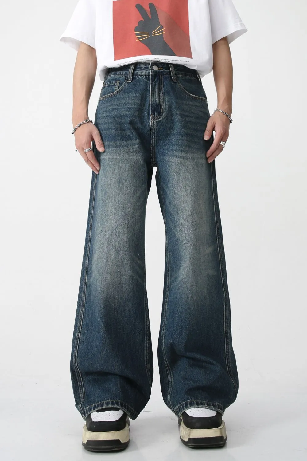 Bootcut Jeans with Pockets