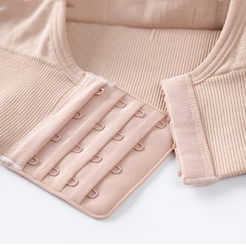 Bras For Underwear Lingerie Add Pad Bra Seamless Push Up Cotton Bralette Brassiere Wireless Sports