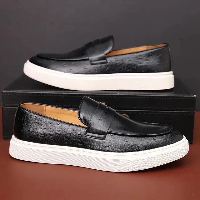 British penny loafers