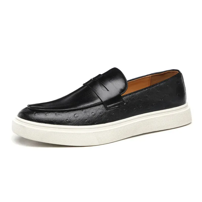 British penny loafers