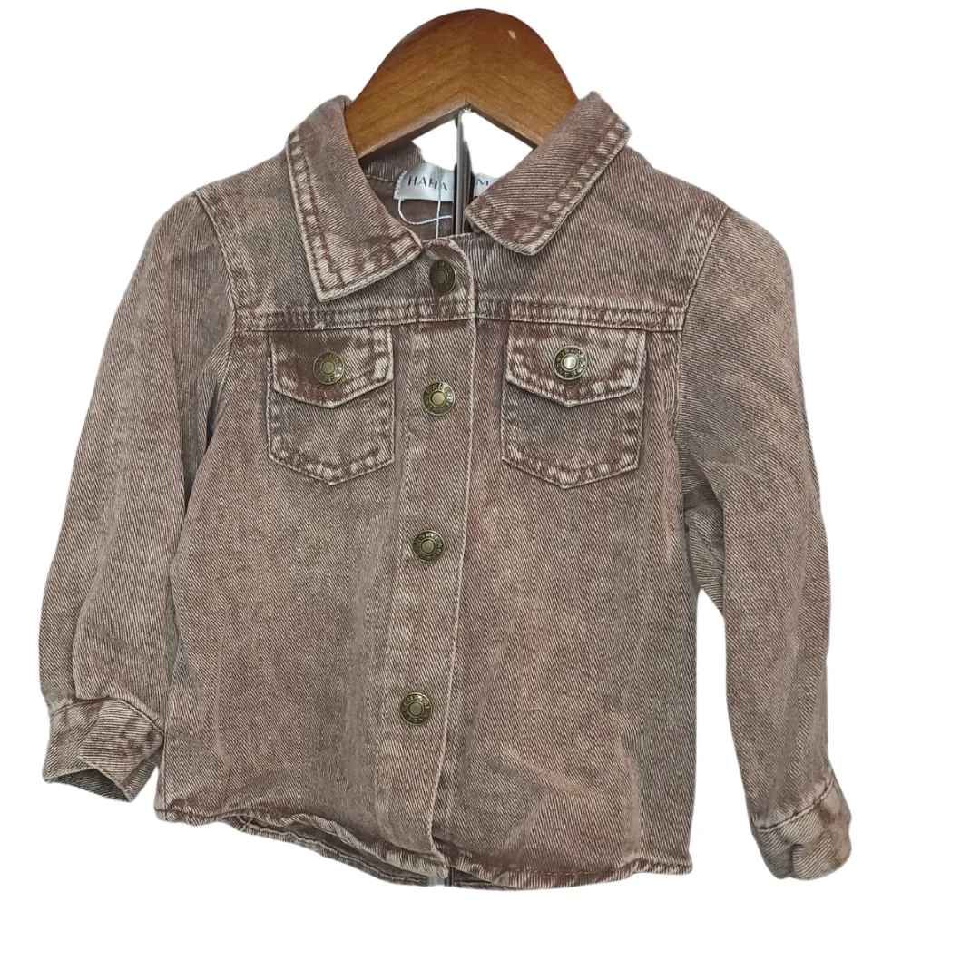 Brown Denim Jacket