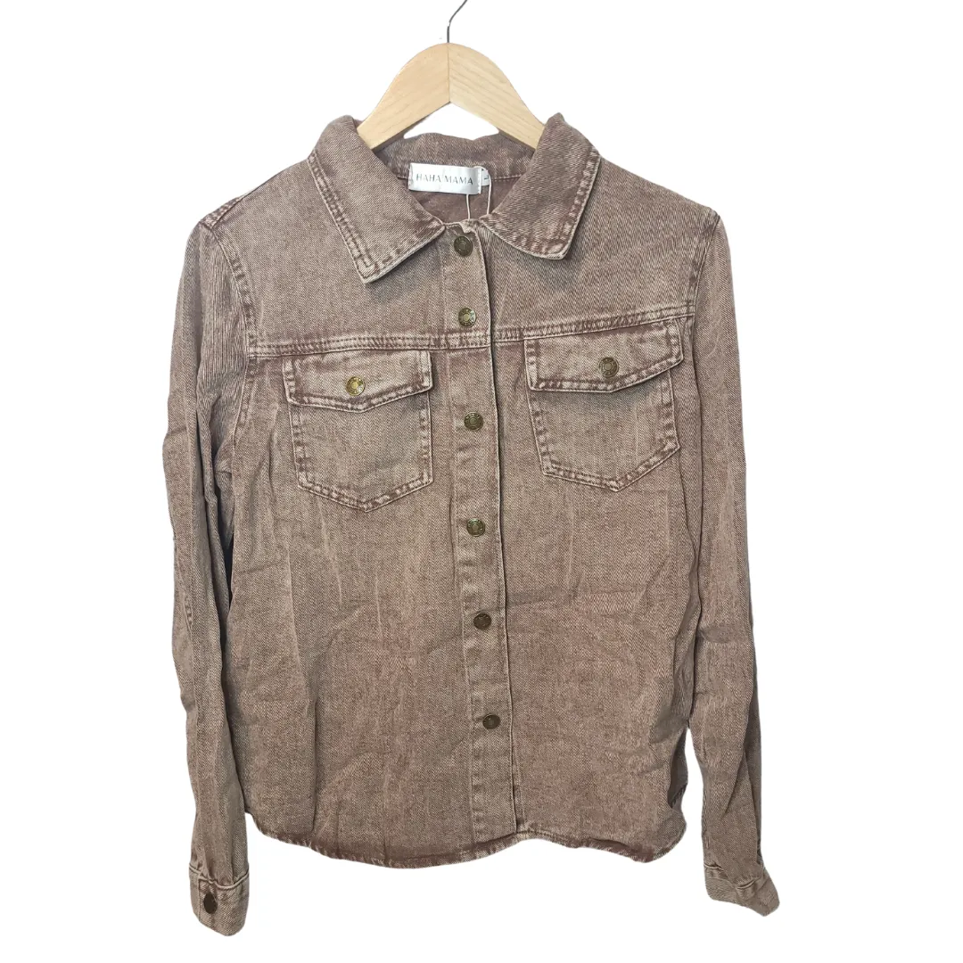 Brown Denim Jacket