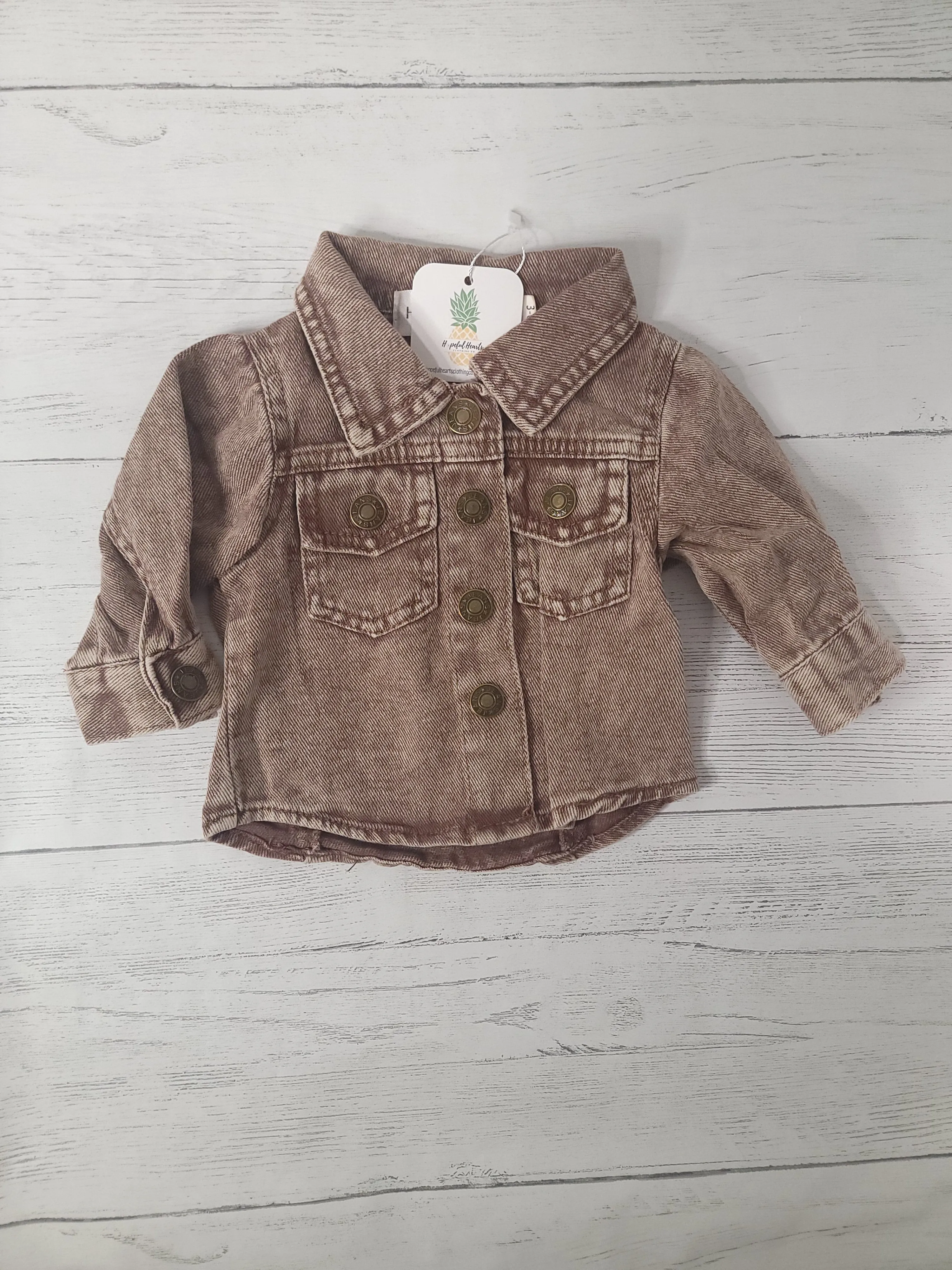 Brown Denim Jacket