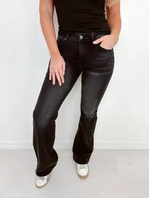 Bruno Bootcut Black Denim Jeans