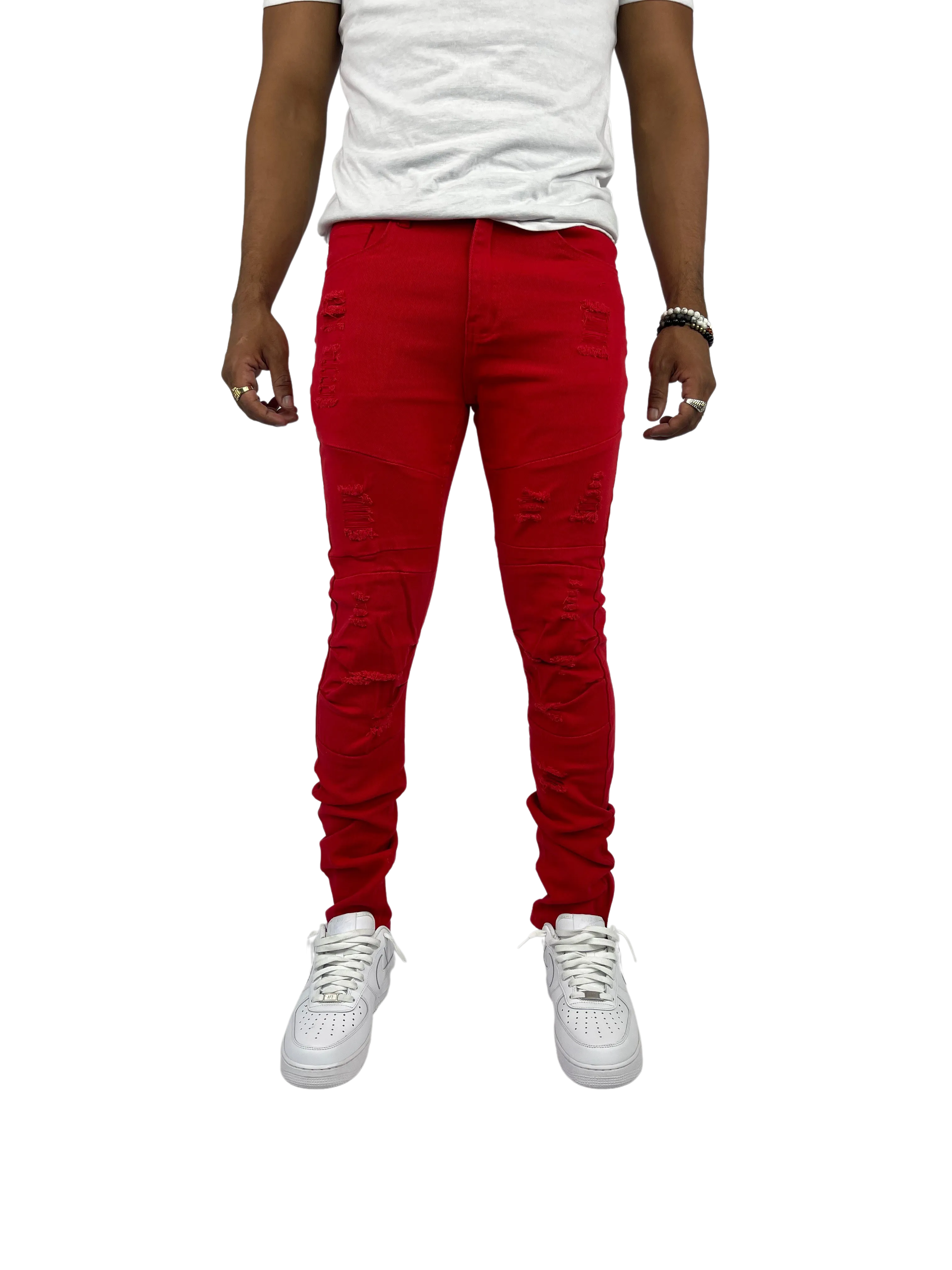 BTP18633: Ripped Skinny Jeans