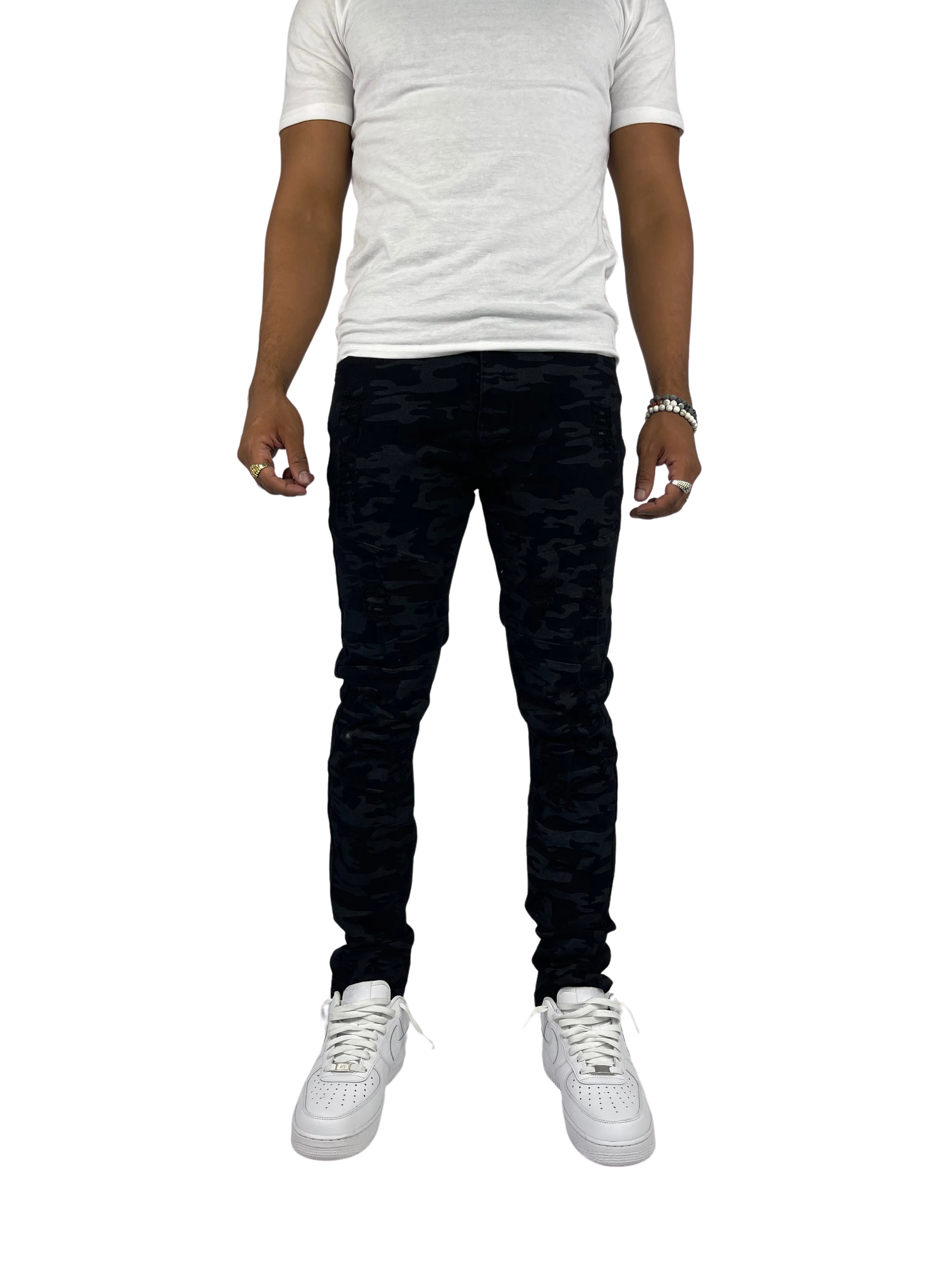 BTP18633: Ripped Skinny Jeans