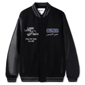 Butter Goods - Lonnie Varsity Jacket Black