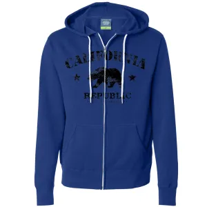 California Republic Vintage Original Zip-Up Hoodie