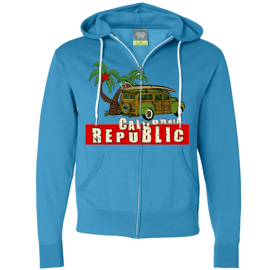 California Republic Woody Zip-Up Hoodie