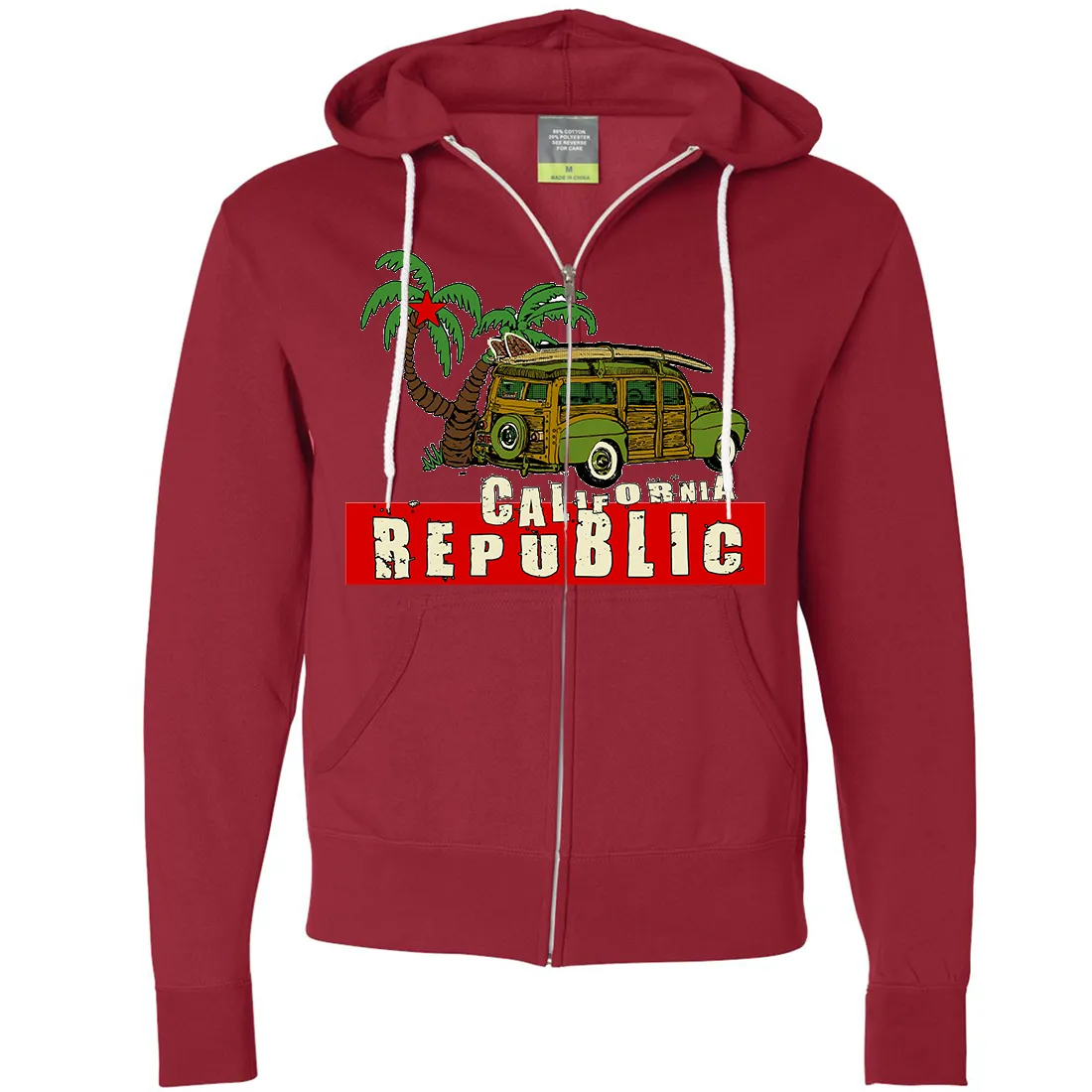California Republic Woody Zip-Up Hoodie