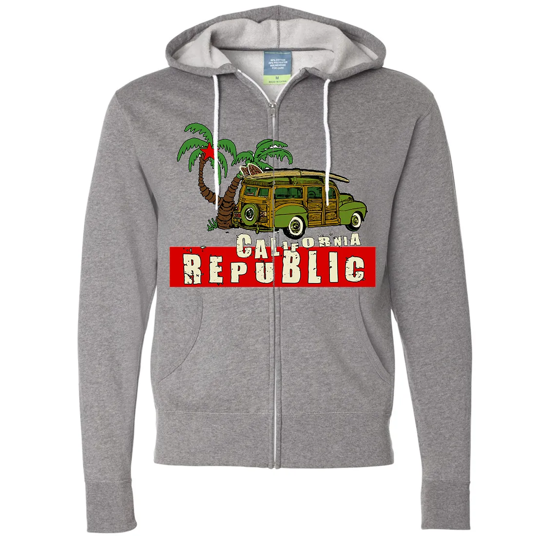 California Republic Woody Zip-Up Hoodie