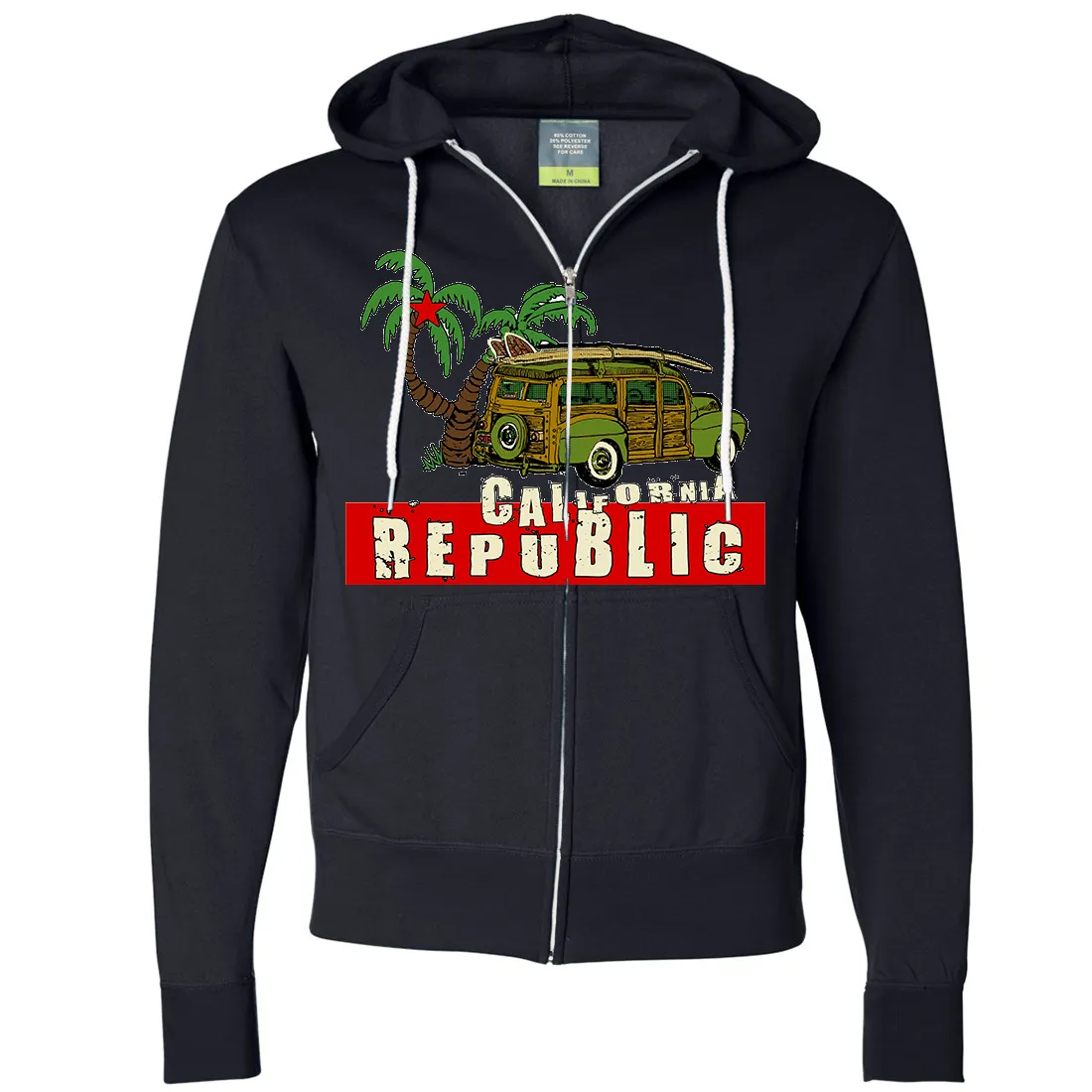 California Republic Woody Zip-Up Hoodie