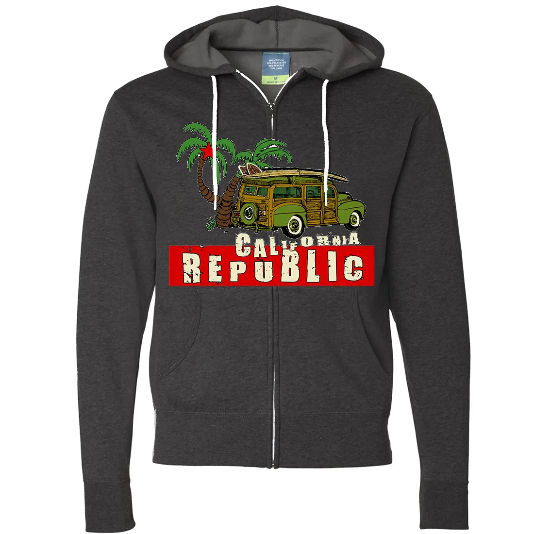 California Republic Woody Zip-Up Hoodie