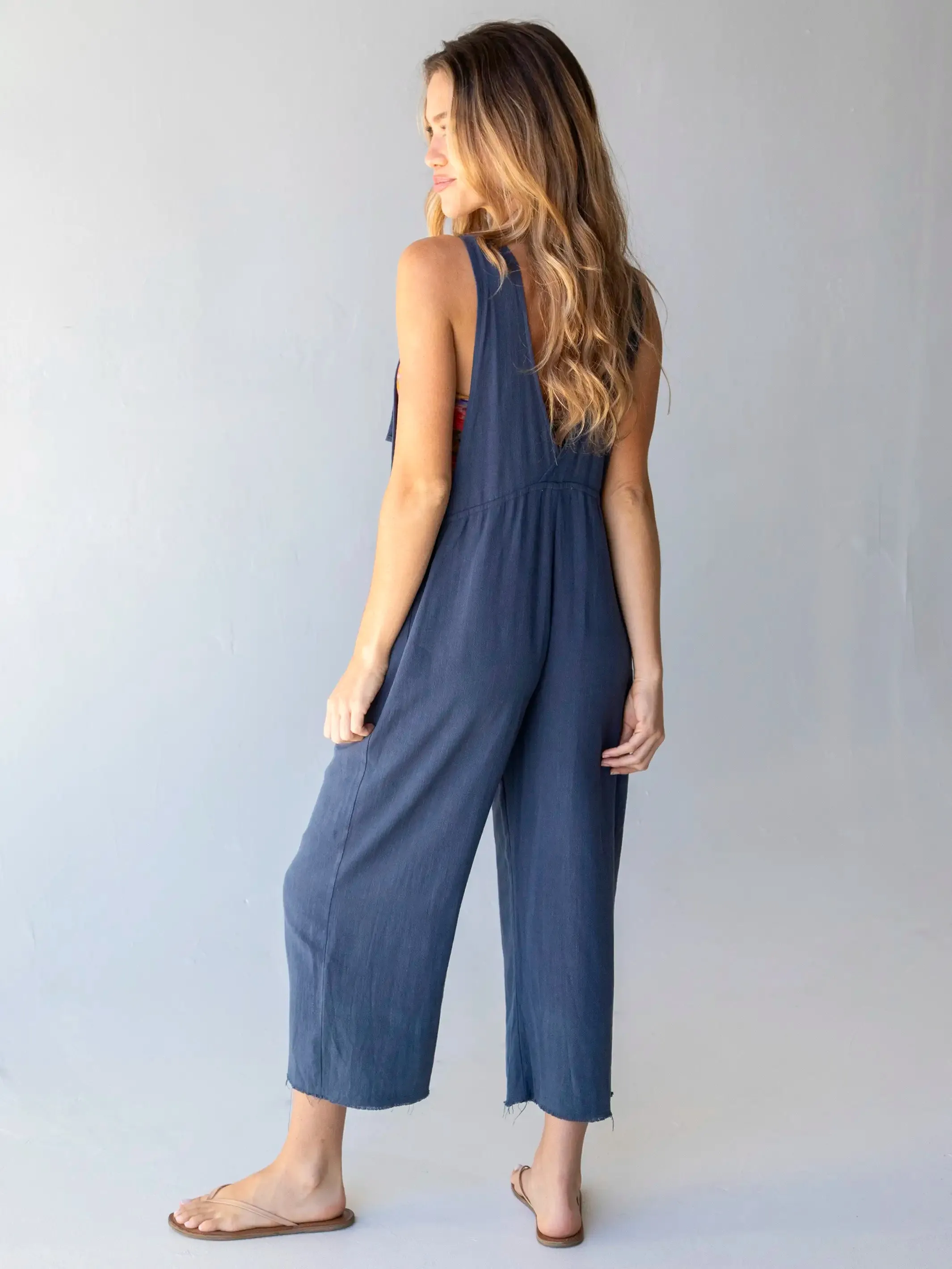 Carly Jumpsuit - Navy