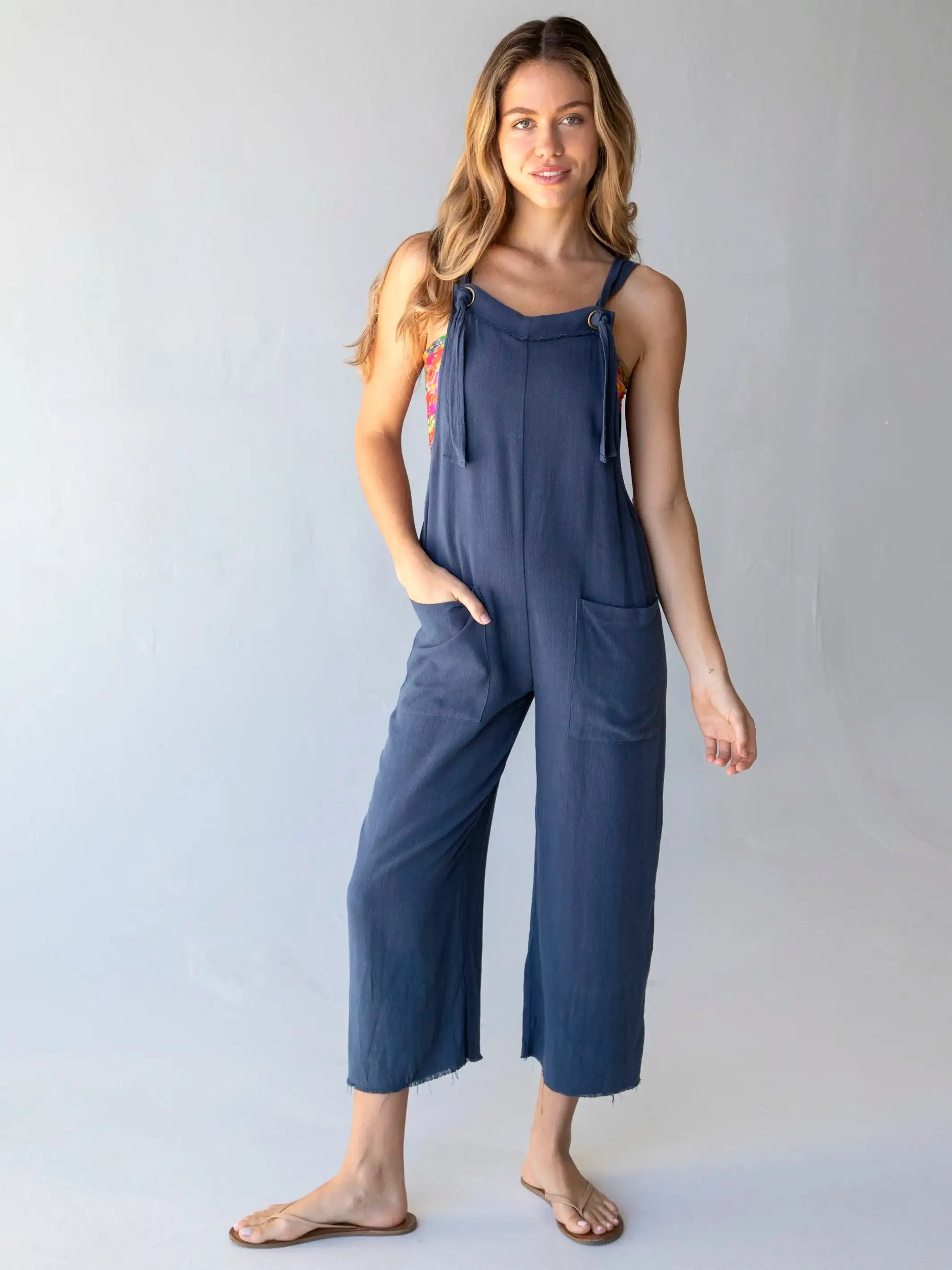 Carly Jumpsuit - Navy