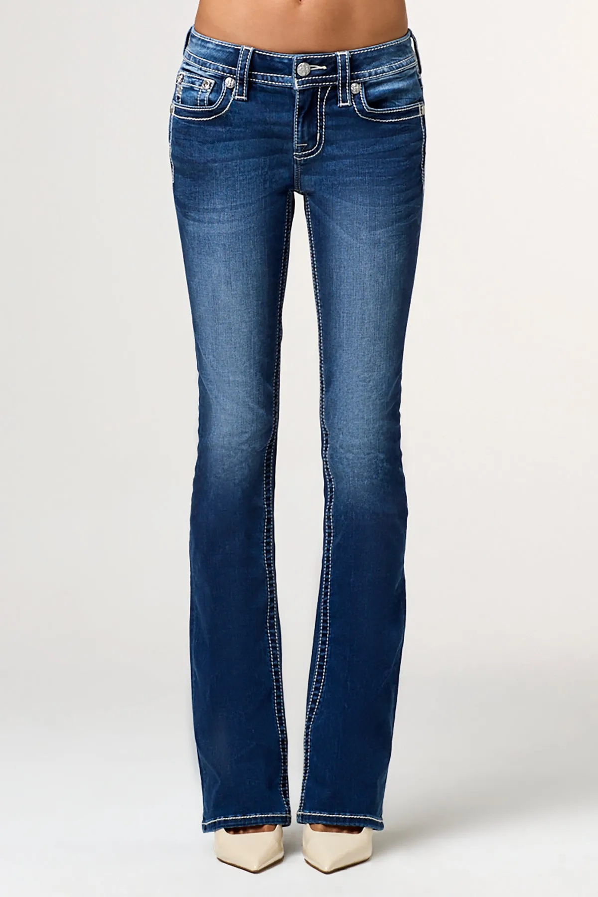 Cassiel Wings Bootcut Jeans