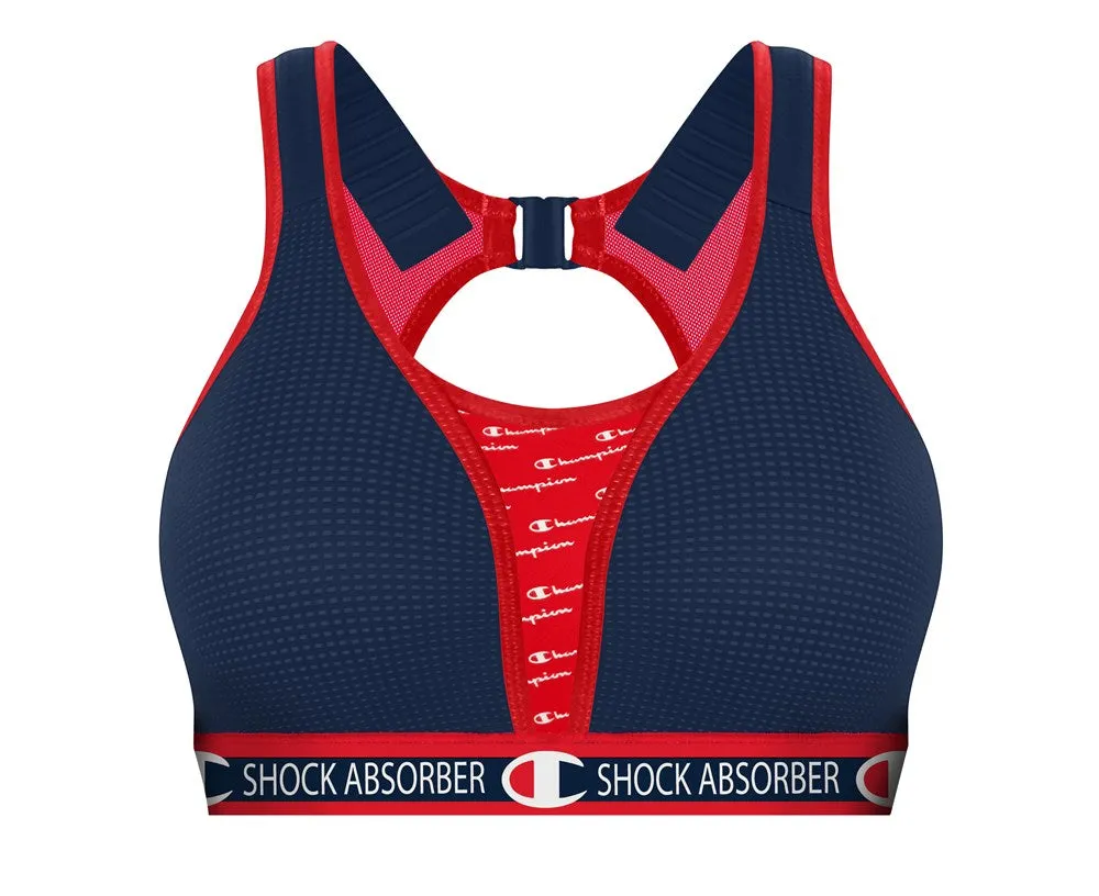 Champion/Shock Absorber Bra - Navy /Red