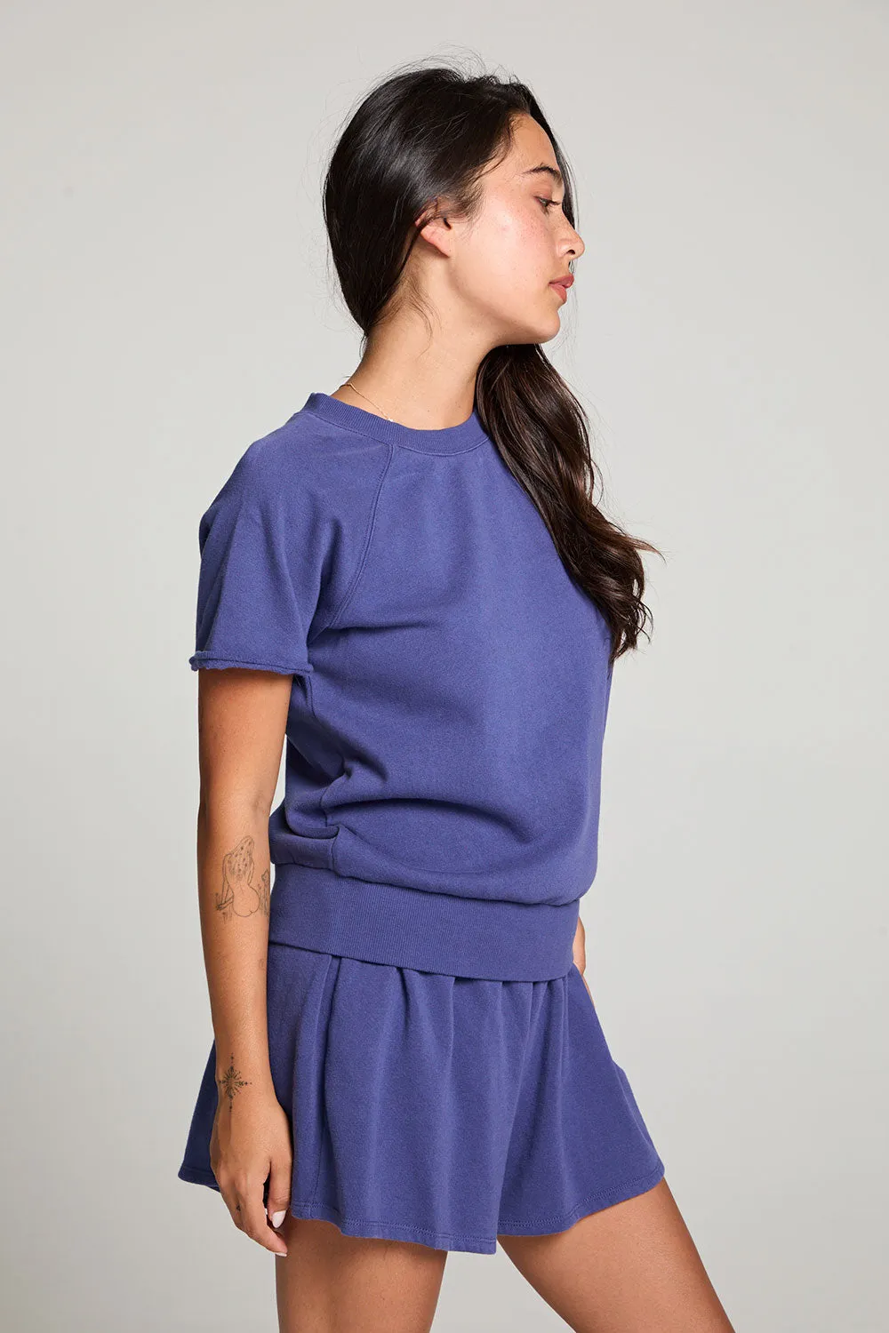 Cheyenne Frost Blue Pullover Tee