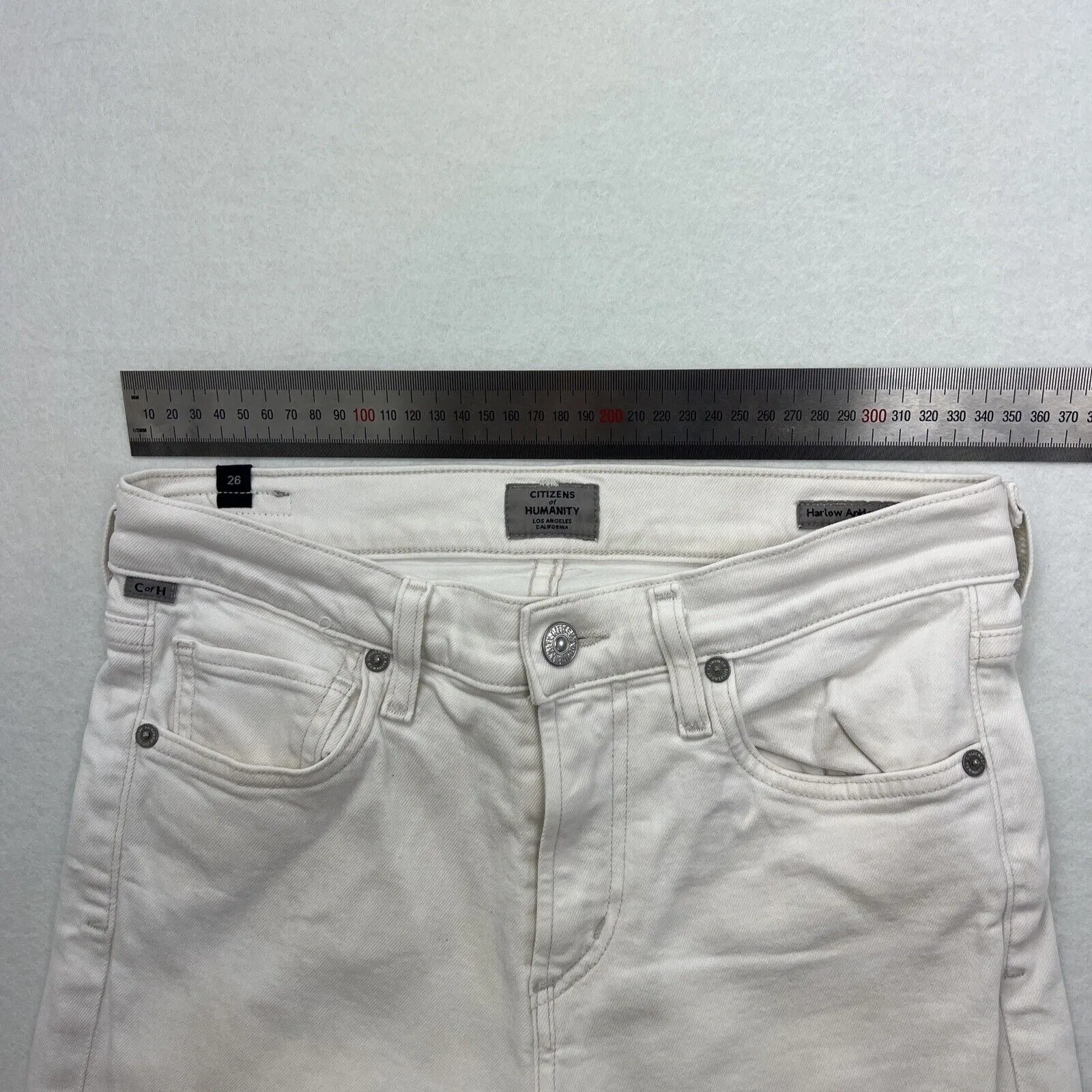 Citizens Of Humanity Harlow Ankle High Rise Slim Womens Skinny Jeans Size 26