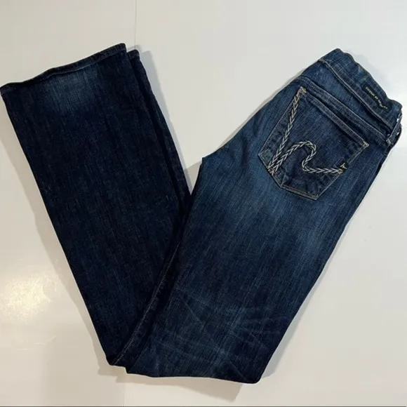 Citizens of Humanity Kelly Stretch Low Waist Bootcut  Dark Wash 27/34