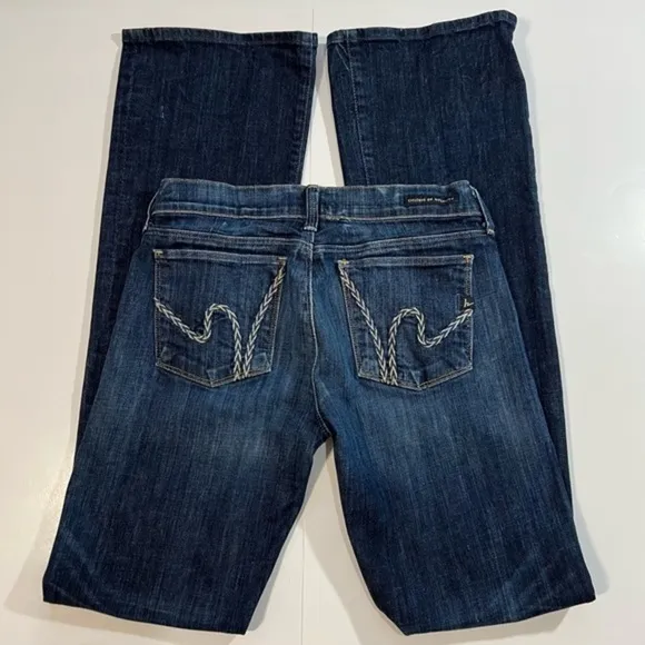 Citizens of Humanity Kelly Stretch Low Waist Bootcut  Dark Wash 27/34