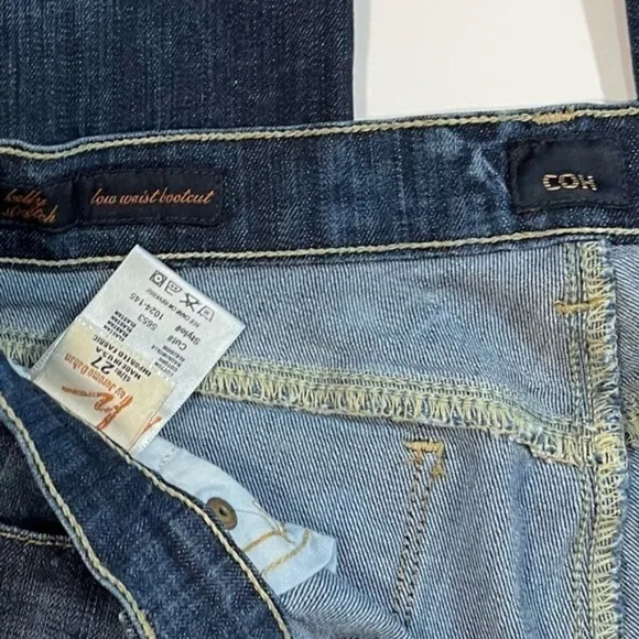 Citizens of Humanity Kelly Stretch Low Waist Bootcut  Dark Wash 27/34