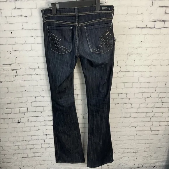 Citizens Of Humanity Women Grommet Electric Guitar Stretch Bootcut Jean Sz 26 N2