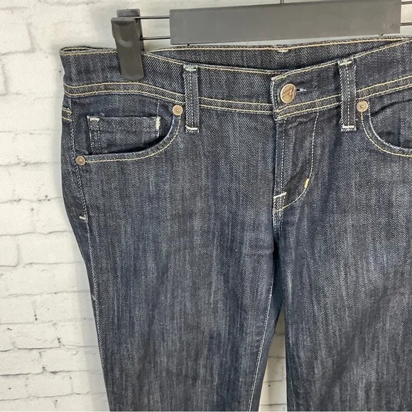 Citizens Of Humanity Women Grommet Electric Guitar Stretch Bootcut Jean Sz 26 N2