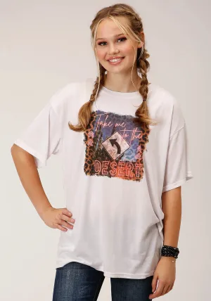 CL03-039-0513-0486 Ladies S/S Shirt "Take Me to the Desert"