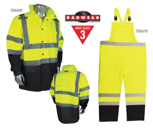 Class E Reflectivz Rain Pants - Lime - 5XL